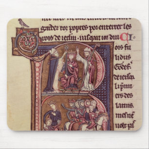 Historiated Initiale 'R Mousepad