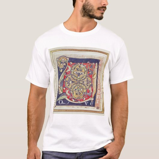 Historiated Initiale 'U T-Shirt (Vorderseite)
