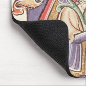 Historiated Initiale "V" Amos darstellend Mousepad (Ecke)