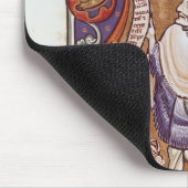 Historiated Initiale "V" Amos darstellend Mousepad (Ecke)