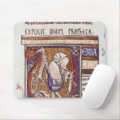 Historiated Initiale "V" Amos darstellend Mousepad (Mit Mouse)