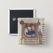 Historiated Initialen "U" und 'I Button (Vorne & Hinten)