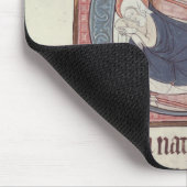 Historiated Initialen "U" und 'I Mousepad (Ecke)