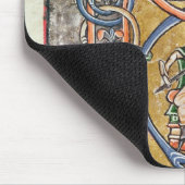 Historiated zeichnen "B ab", das König David Mousepad (Ecke)