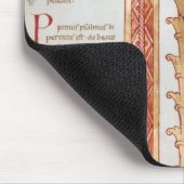 Historiated zeichnen "B ab", das König David Mousepad (Ecke)