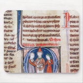 Historiated zeichnen "D ab", das eine Heirat Mousepad (Vorne)