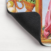 Historiated zeichnen "L" ab Plinius darstellend Mousepad (Ecke)