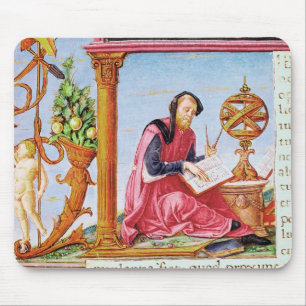 Historiated zeichnen "L" ab Plinius darstellend Mousepad