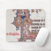 Historiated zeichnen "L" Baum von darstellend ab Mousepad (Mit Mouse)