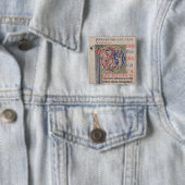 Historiated zeichnen "P ab", das eine Eberjagd Button (Beispiel)