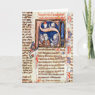 Historiated zeichnen "S ab", das Papst Gregory