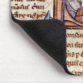 Historiated zeichnen "S ab", das Papst Gregory Mousepad (Ecke)