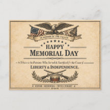 Historic Americana Proclamation Memorial Day
