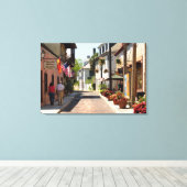 Historic Aviles Street Leinwanddruck (Insitu (Holzboden))