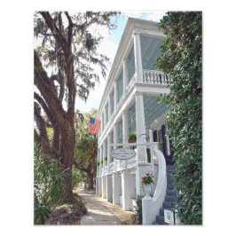 Historic Beaufort, South Carolina, Inn 11x14 Fotodruck