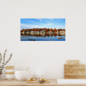 Historic Boat House Row, Philadelphia, PA Poster (Küche)