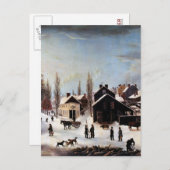 HISTORIC BROOKLYN CHRISTMAS CARD FEIERTAGSPOSTKARTE (Vorne/Hinten)