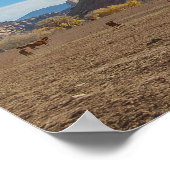 Historic Dugout Ranch, Utah Poster (Ecke)