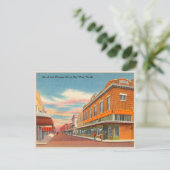 Historic Duval St. von Fleming, Key West Florida Postkarte (Stehend Vorderseite)