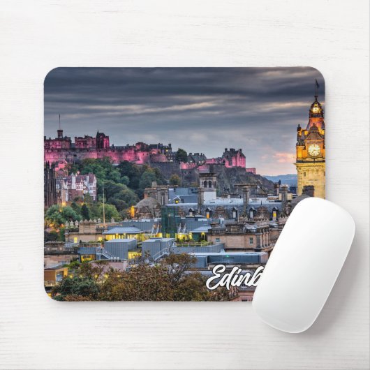 Historic Edinburgh, Schottland, Großbritannien Mousepad (Mit Mouse)