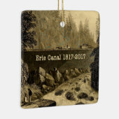 Historic Erie Canal Bicentennial Years Keramikornament (Rechts)