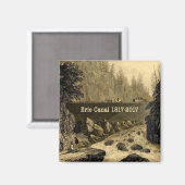 Historic Erie Canal Bicentennial Years Magnet (Vorderseite/Rückseite)