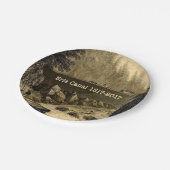 Historic Erie Canal Bicentennial Years Pappteller (Schrägansicht)