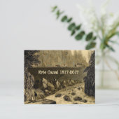 Historic Erie Canal Bicentennial Years Postkarte (Stehend Vorderseite)