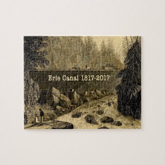 Historic Erie Canal Bicentennial Years Puzzle (Horizontal)