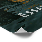 Historic Essaouira Morocco authentic travel photo  Poster (Ecke)