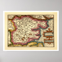 Historic Essex Landkreis Map, England