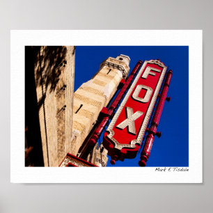 Historic Fox Theater in Atlanta Georgia - Klein Poster