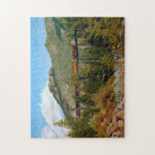 Historic Georgetown Colorado Steam Motor Train Puzzle (Vertikal)