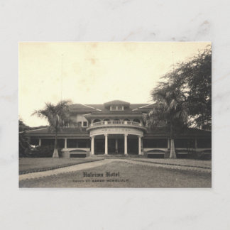 Historic Haleiwa Hotel Postcard, Oahu, Hawaii Postkarte