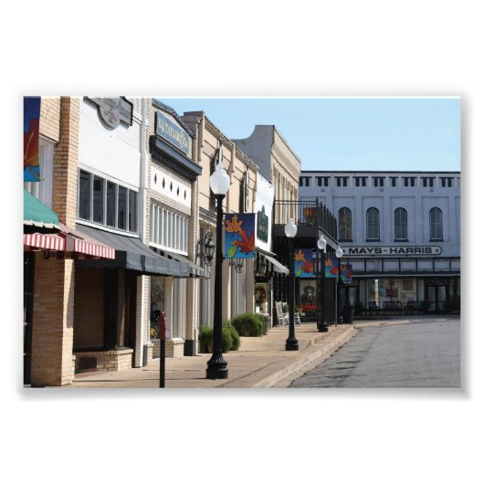 Historic Henderson, Texas Fotodruck (Vorne)