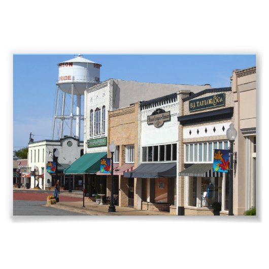 Historic Henderson, Texas Fotodruck (Vorne)