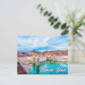 Historic Hoover Dam, Nevada, USA Postkarte (Stehend Vorderseite)