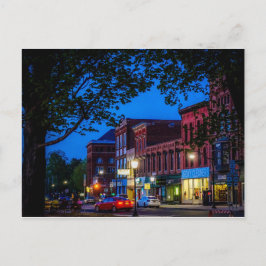 Historic Hudson Falls Postkarte