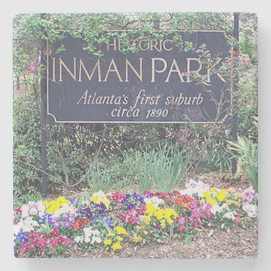 Historic Inman Park, Atlanta, Georgia, Untersetzer (Vorderseite)