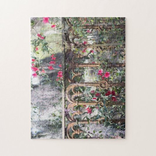 Historic Iron Gate Savannah Puzzle (Vertikal)