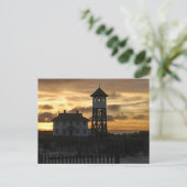 Historic Life Rettend Station #166 Postkarte (Stehend Vorderseite)