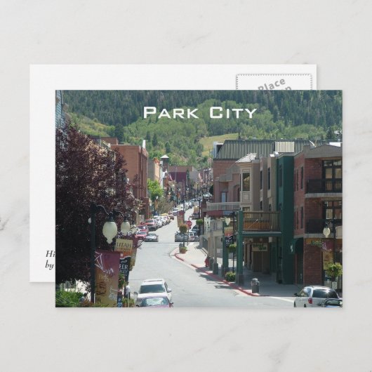 Historic Main Postkarte (Vorne/Hinten)