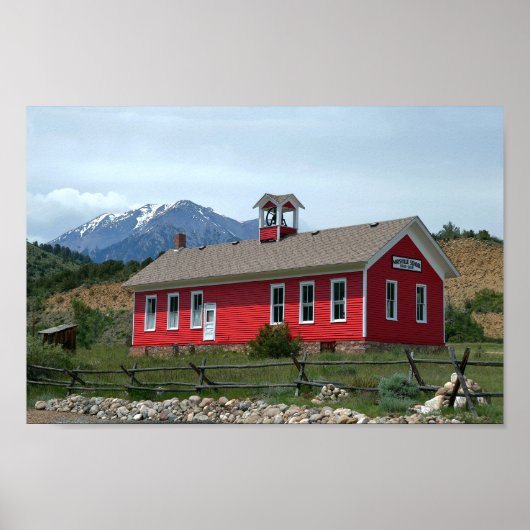 Historic Maysville School, Colorado Poster (Vorne)
