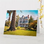 HISTORIC NEWNAN Jumbo Grußkarte Karte (Gelbe Blume)