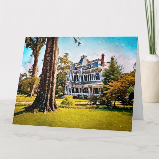 HISTORIC NEWNAN Jumbo Grußkarte Karte (Vorderseite)