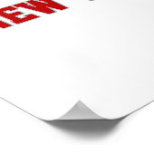 Historic NYC Niagara Train Steam Locomotive Poster (Ecke)