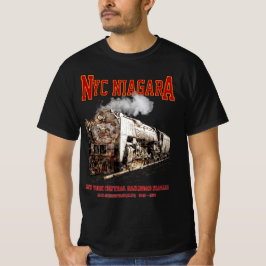 Historic NYC Niagara Train Steam Locomotive T-Shirt