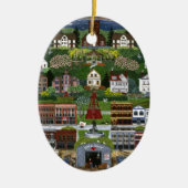 Historic Port Townsend, Washington Keramikornament (Vorne)