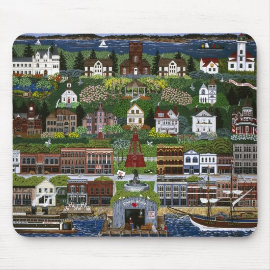 Historic Port Townsend, Washington Mousepad (Vorne)