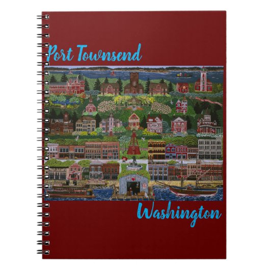 Historic Port Townsend, Washington Notizblock (Vorderseite)